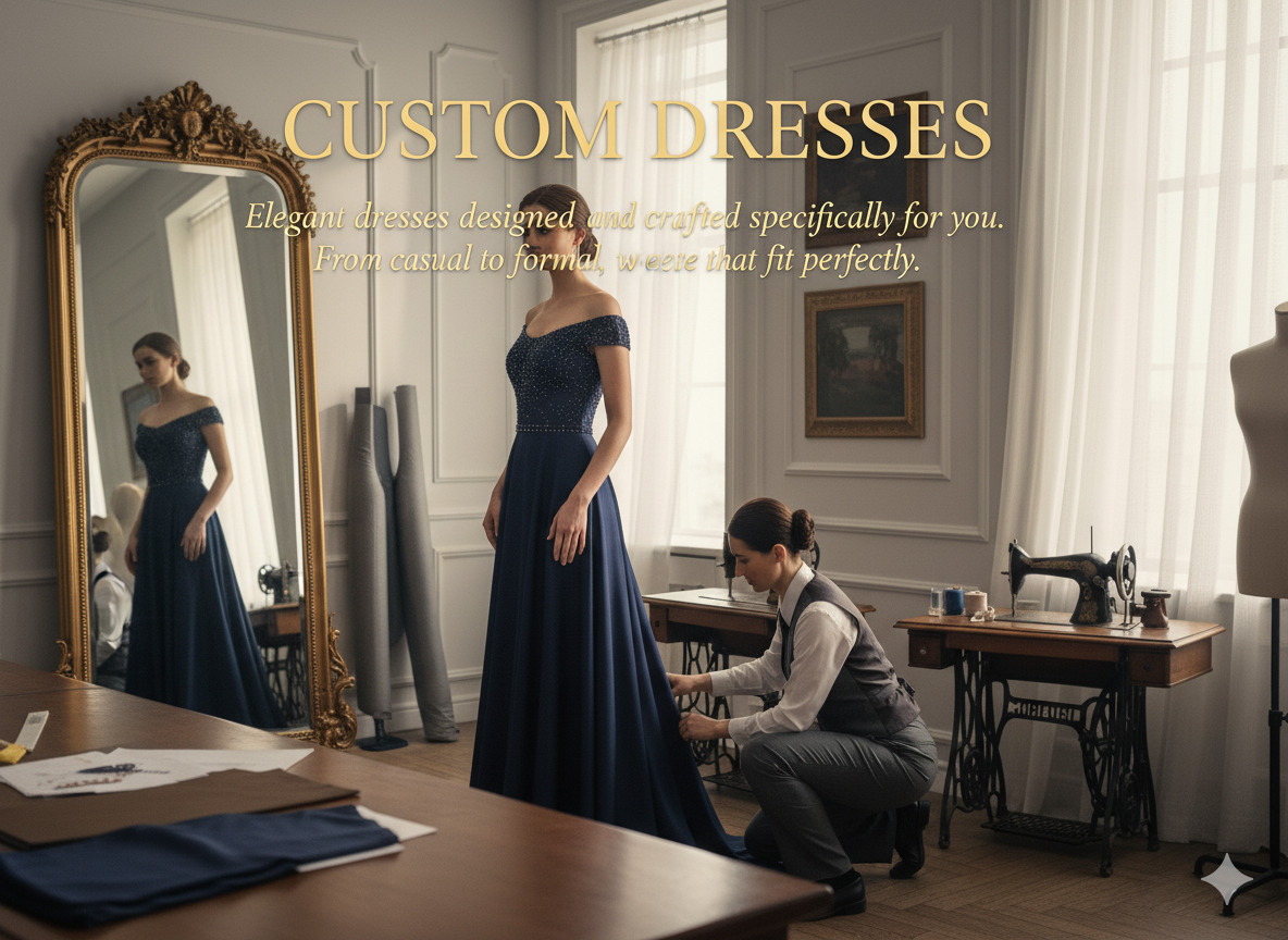 Custom dresses